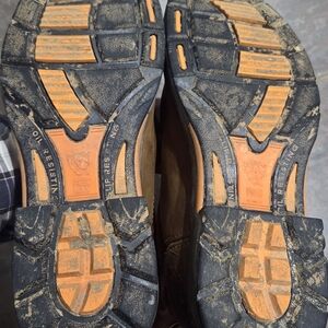 Ariat Men's Work Boots - Brown and Orange Tread